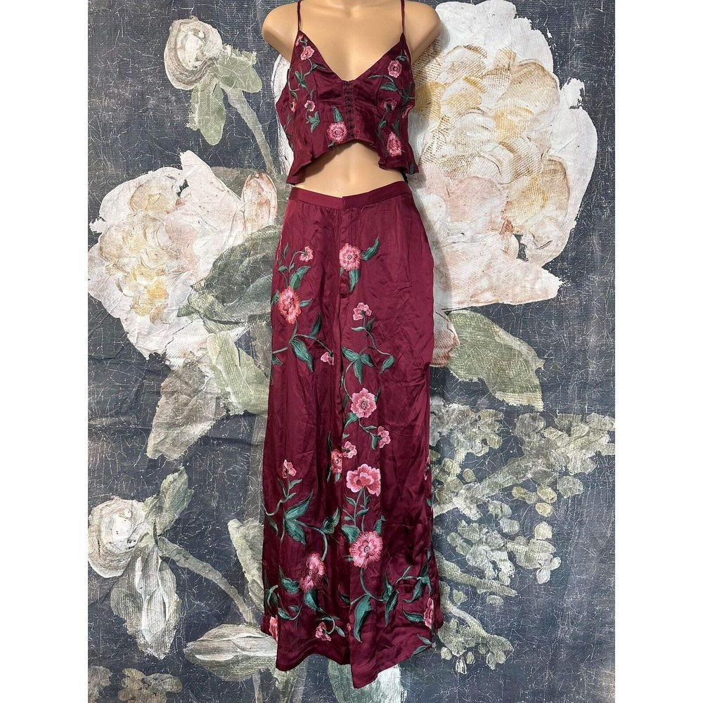 New FP x Anna Sui Poppy Embroidered Set Size 4 - Picture 3 of 5